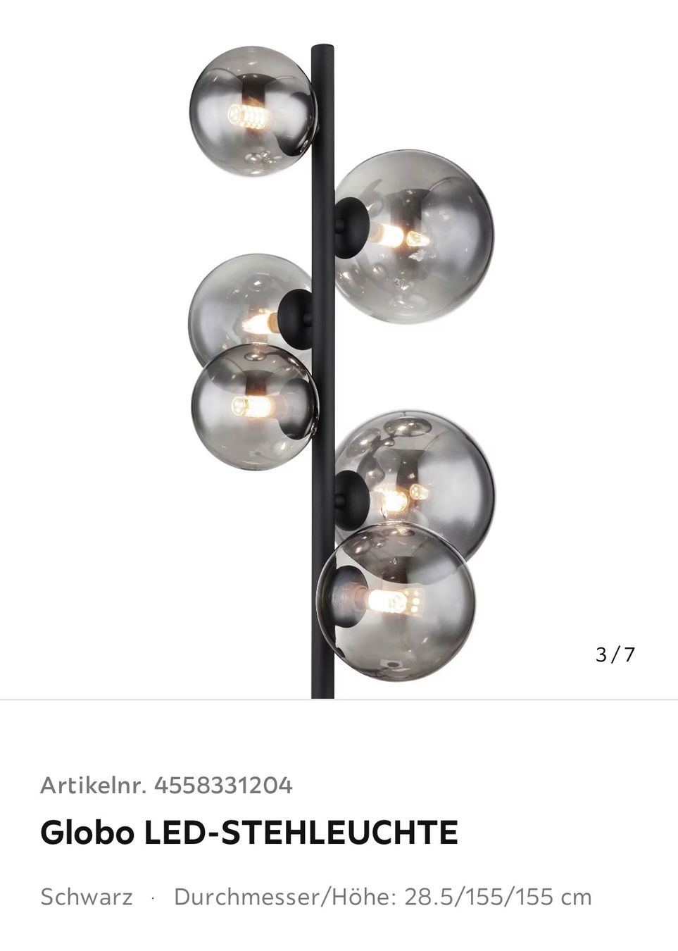 Lampade: Stehlampe neuwertig – Nuovo (secondo la descrizione) da Zufikon venduto da bil_t9sg 1