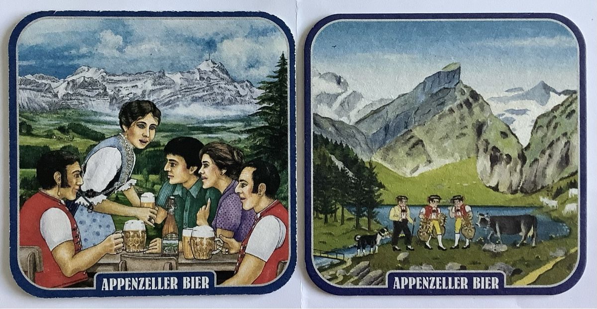Sottobicchieri: Appenzeller Bierdeckeln – Nuovo (secondo la descrizione) da Arcegno venduto da Denni