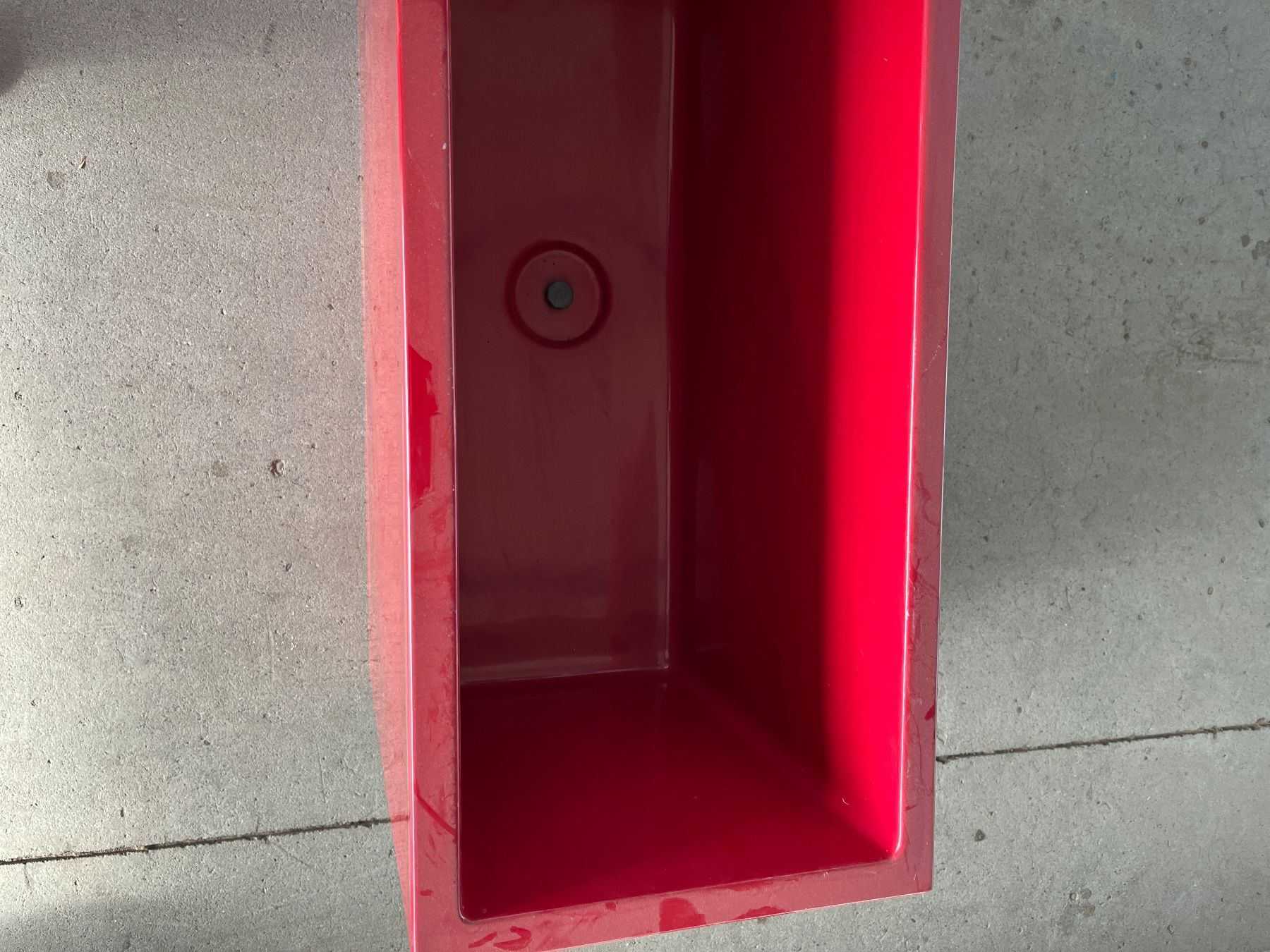 Luwasa Vasi per fiori: Luwasa Kunststoff-Topf rot 90x60x30 – Nuovo (secondo la descrizione) da Allmendingen b. BE venduto da Luwasa.Interhydro 1