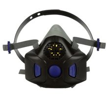 3M HF-802M SD Secure Click Halbmaske Serie HF-800, 2x Filter