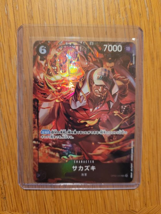 One Piece TCG Akainu Super Rare Alternative Art JP Kaufen auf Ricardo