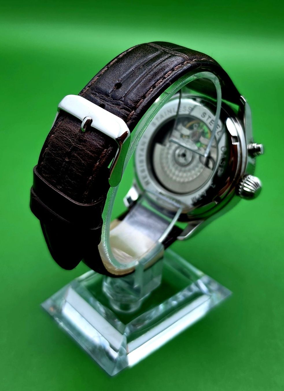 Longines Orologi: RESIDENCE AVIATOR OPEN HEART AUTOMATIC HERRENUHR DAY-DATE – Usato da Neftenbach venduto da Taschen-Uhren 6