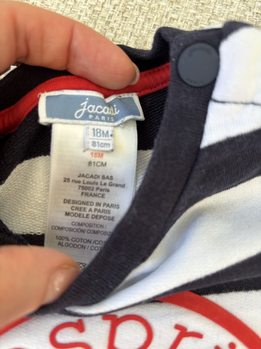 Jacadi Maglioni & Felpe: Jacadi Paris, Shirt, Grösse 81cm – Usato da Augst BL venduto da fine-art 2
