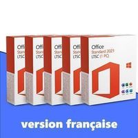Microsoft Office 2021 Standard (5 Keys) - FR