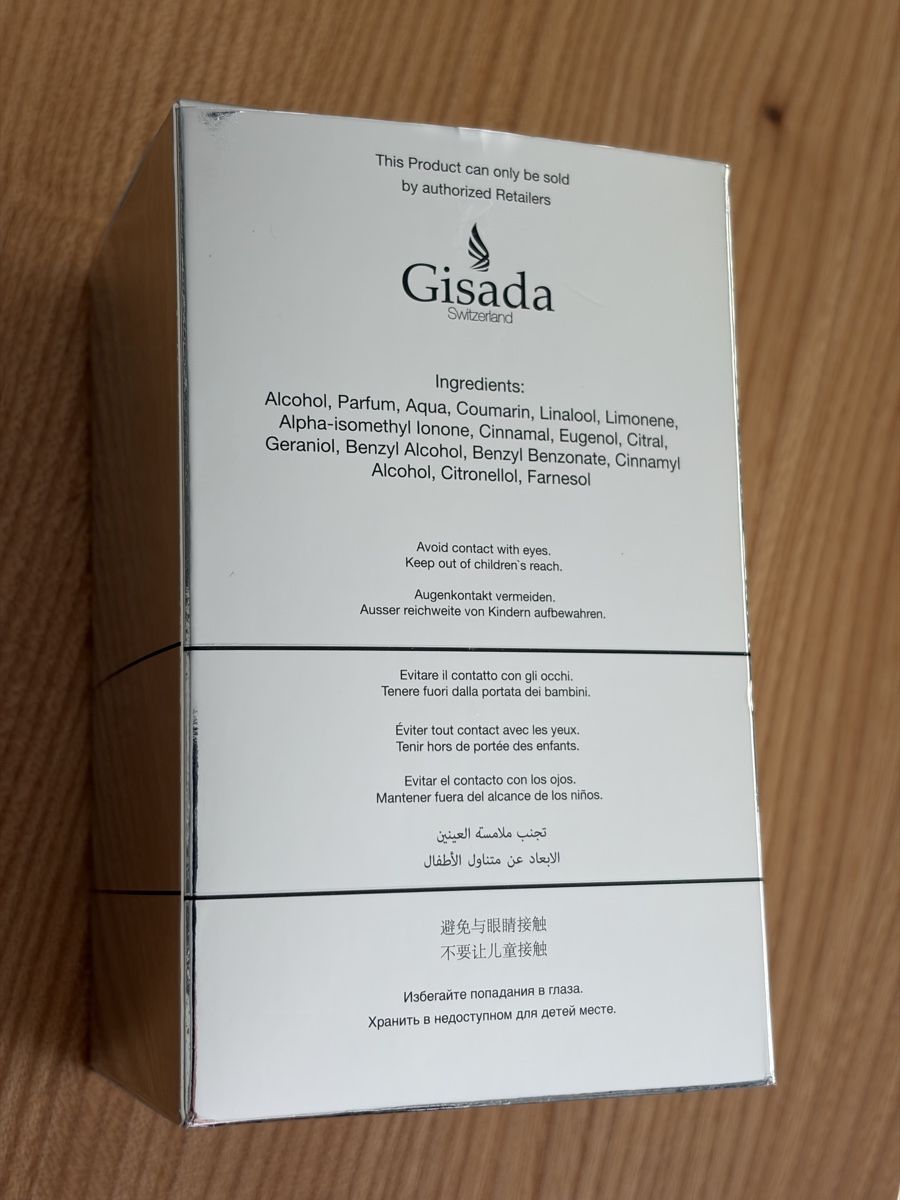 Gisada Parfums & Eau de Toilette: Gisada Titanium Eau de Parfum, neu – Neuf (Voir description) à Adliswil par CaraBeo 9