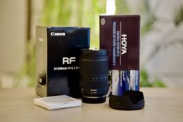 Canon RF 24-240mm F4-6.3 Objektiv + Zubehör + OVP