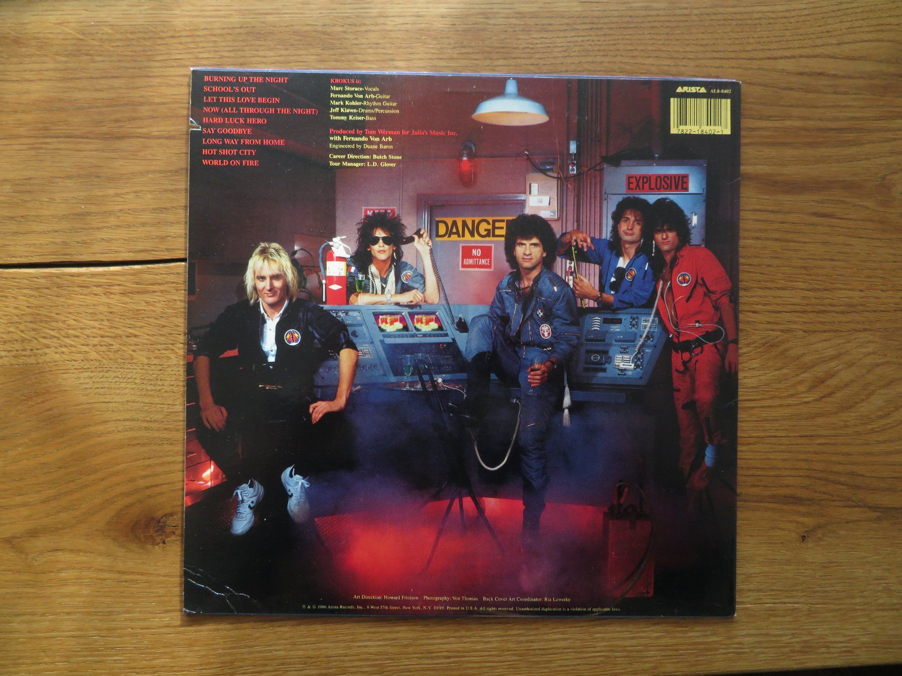 Dischi in vinile: KROKUS CHANGE OF ADDRESS – Nuovo (secondo la descrizione) da Zürich venduto da max_cp5f 2