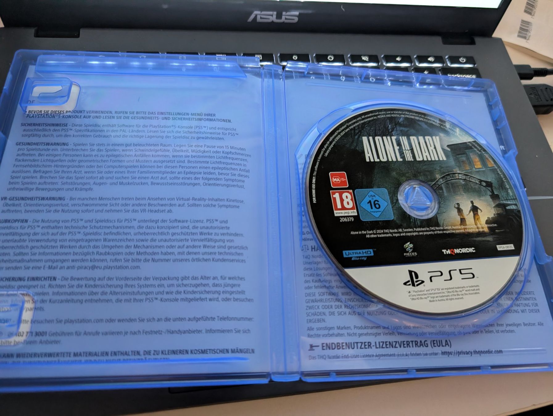Sony Giochi: Alone In The Dark - Playstation 5 PS5 Game – Usato da Hünenberg See venduto da SpecialEditionGaming 1