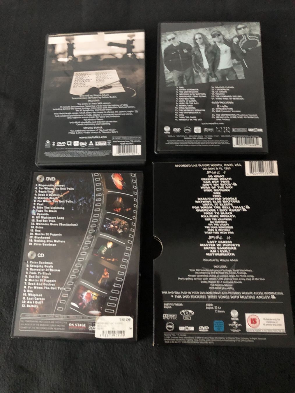 Tutti i DVDs: 4 Metallica DVD – Usato da Münchenstein venduto da Lexa-70 1