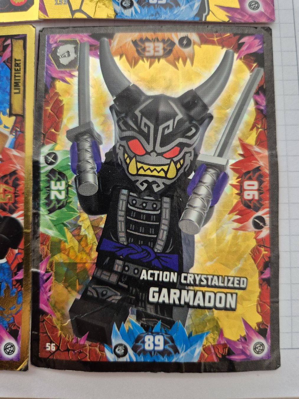 Carte collezionabili: Lego Ninjago Karten Set limitierte Edition – Usato da Altendorf venduto da caj_hry2 1