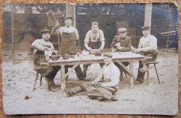 FOTO-AK DEUTSCHES MILITÄR 1909 (?)