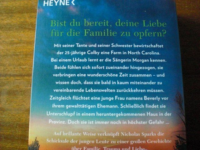 Bücher: Nicholas Sparks - Im Traum bin ich bei Dir – Neu (gemäss Beschreibung) aus Adliswil von jauense 1