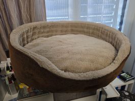 Gemütliches Hundebett für kalte Wintertage - Grösse M 🐶❄️