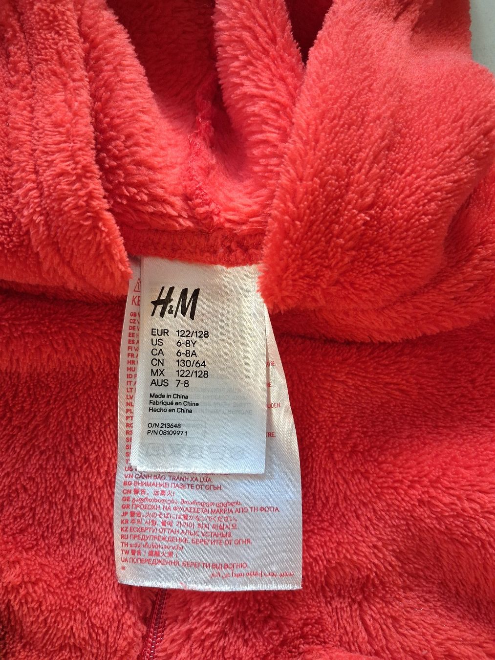 H&M Pyjamas & Ähnliches: Kinder Einteiler Feuerwehrmann Grösse 122/128 – Gebraucht aus Weiach von Musikmaengu 1