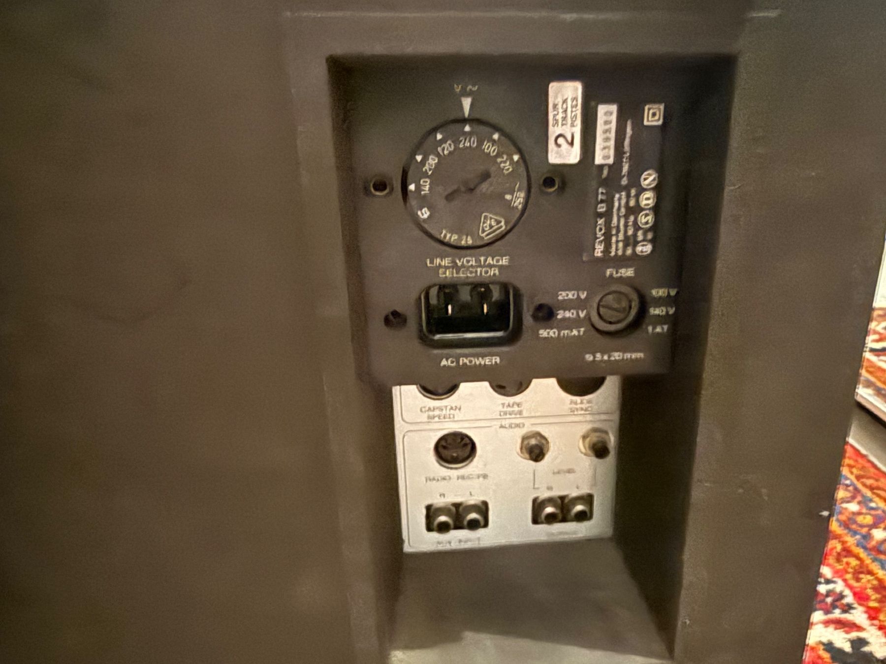 Revox Bandmaschinen: REVOX B-77 MK II – Defekt aus Aeschiried von pidu58 1