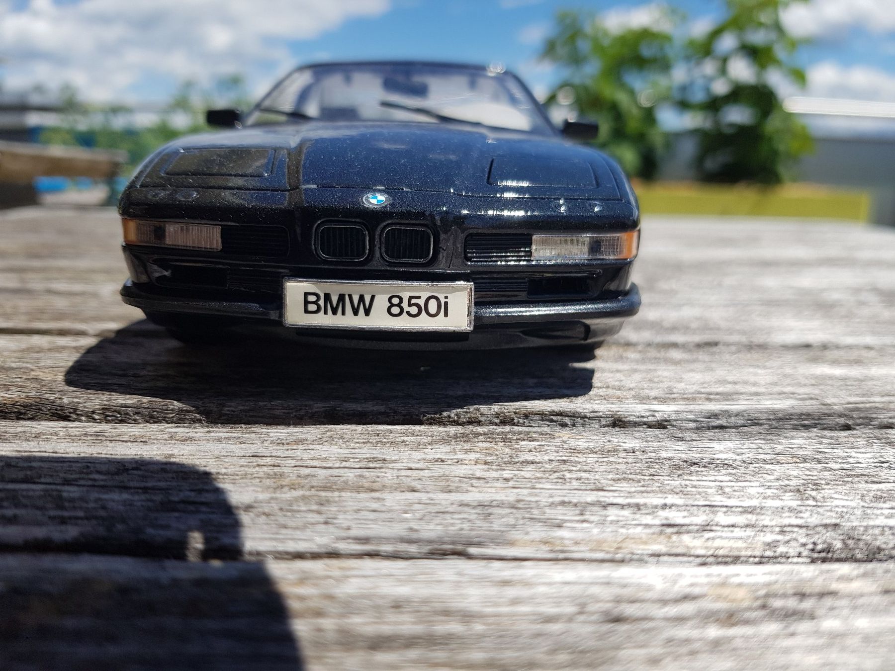 BMW Modellini d'auto: BMW 850i  Modellauto schwarz – Usato da Jona venduto da dampfnuggi 1