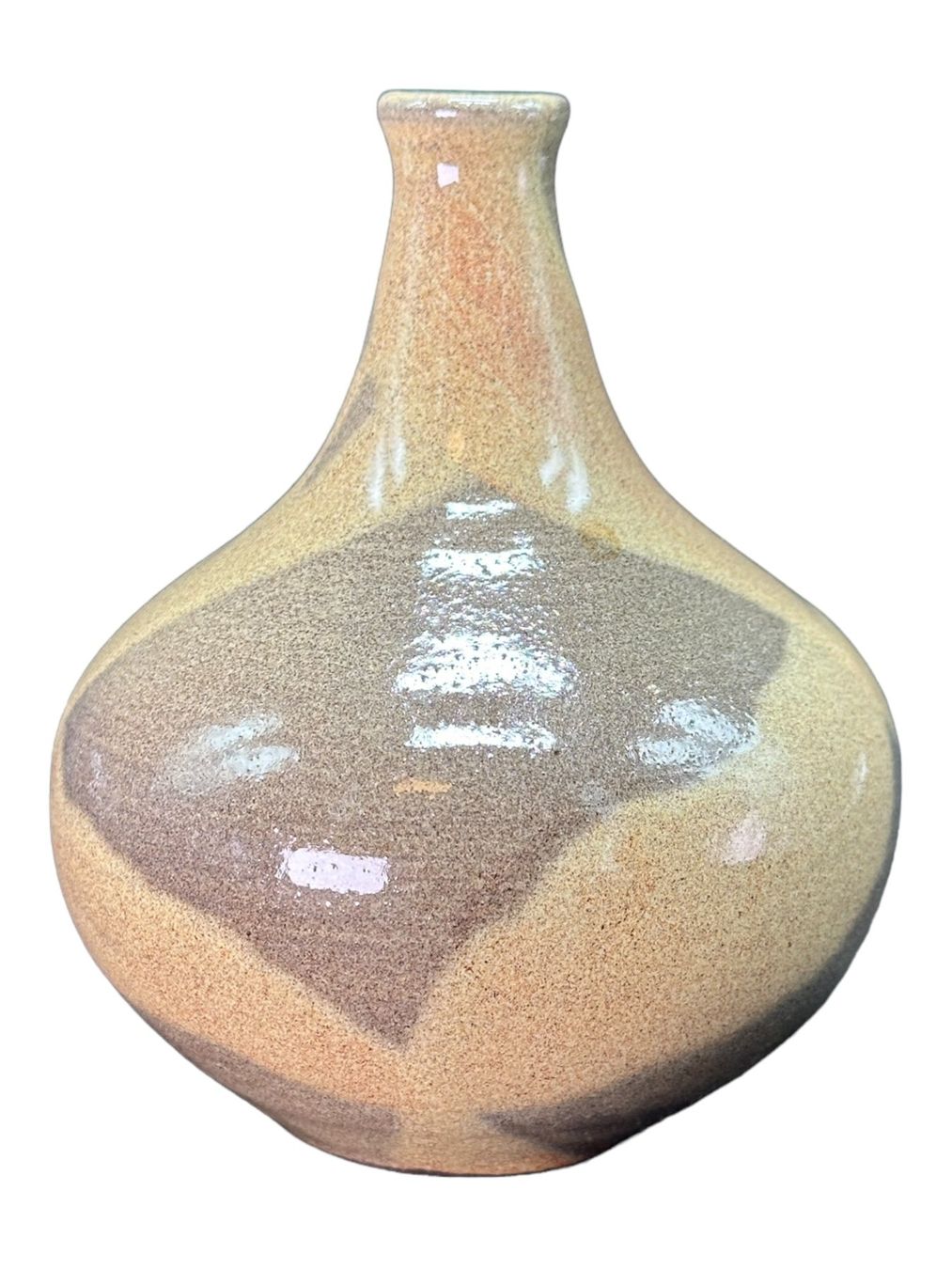 Vasi & Recipienti: Superbe vase en grés d'art émaillé signé monogramme "PE" – Usato da Morges venduto da deco.vintage 2