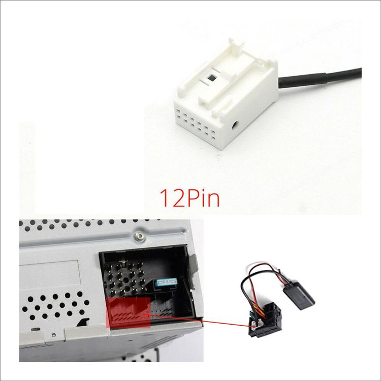 Bluetooth Aux Adapter Peugeot RD4 207 307 308 407 607 807 | Kaufen auf ...