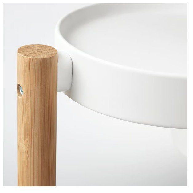 Altro per la casa: SATSUMAS Blumenständer, Bambus/weiss, 78 cm – Usato da Glattpark(Opfikon) venduto da Carpri 3