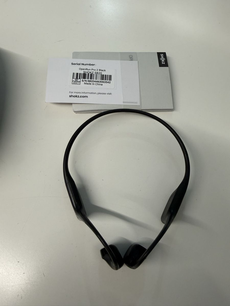 Shokz Cuffie: Shokz OpenRun Pro 2 Noir avec étui + garantie – Usato da Neuchâtel venduto da DadouM 2