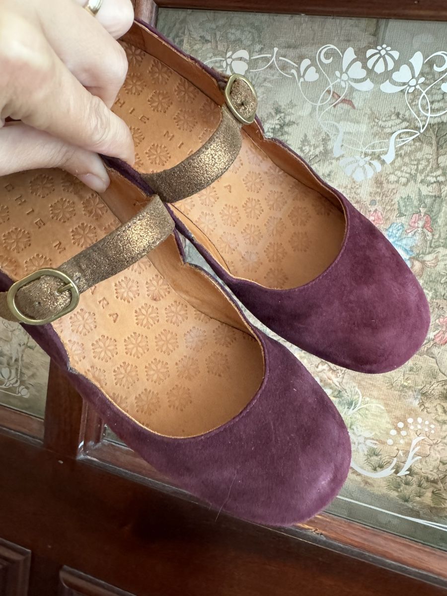 Chie Mihara Damenschuhe: Chie Mihara Pump Ballerina Leder Wildleder – Gebraucht aus Obfelden von cesarina10 7