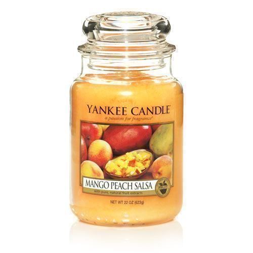 Yankee Candle Candele: Yankee Candle Mango Peach Salsa Large – Nuovo e nell'imballaggio originale da Langwiesen venduto da rtWebshop