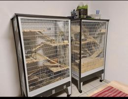 Cage rangueur ou oiseaux