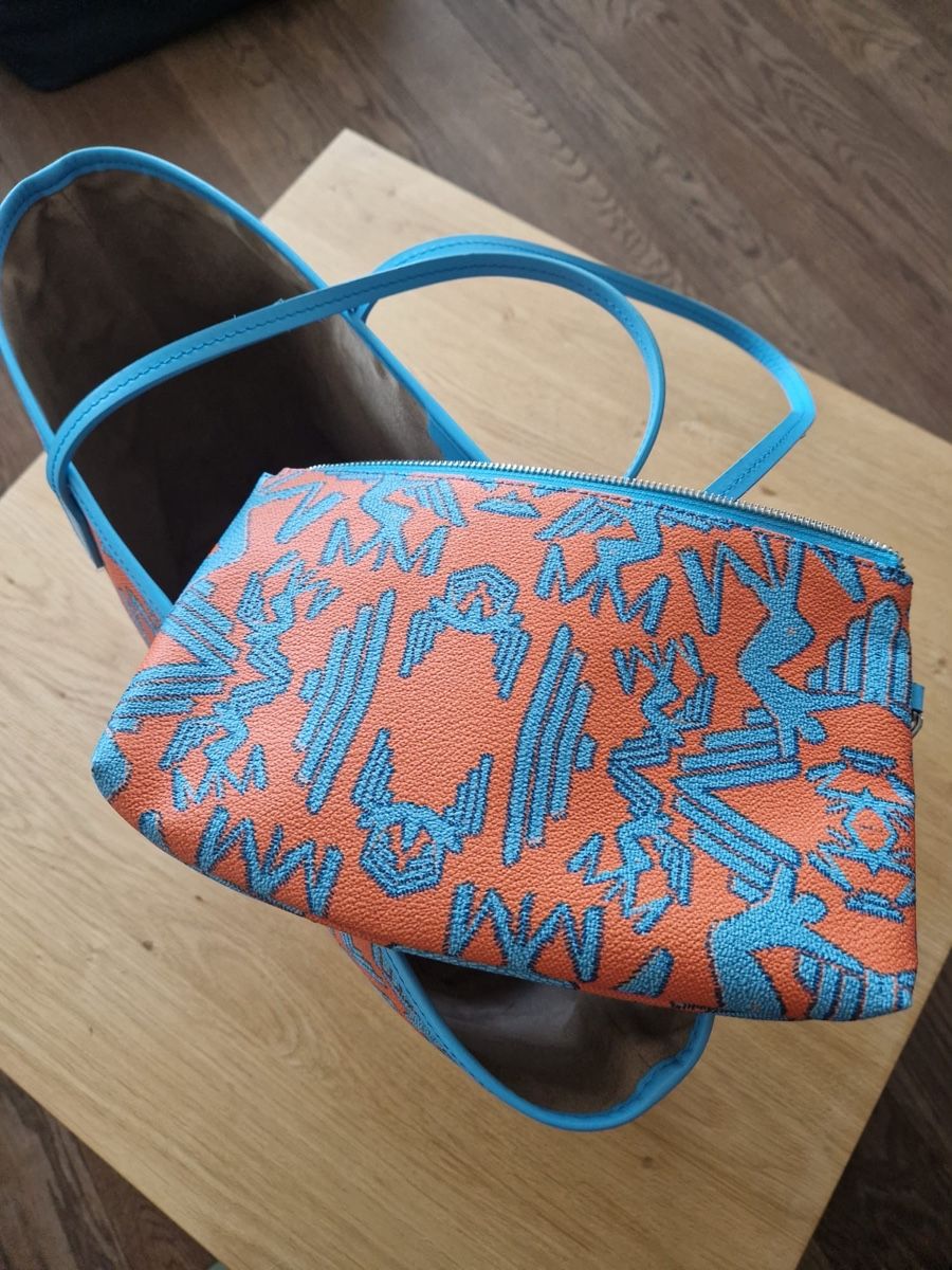 Maison Mollerus Sacs femmes: Mollerus Tasche mit Pochette orange blau – Neuf (Voir description) à Wohlen AG par Coco_91 1