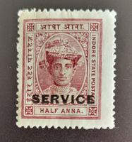 Indien - Indore Staate alte briefmarke