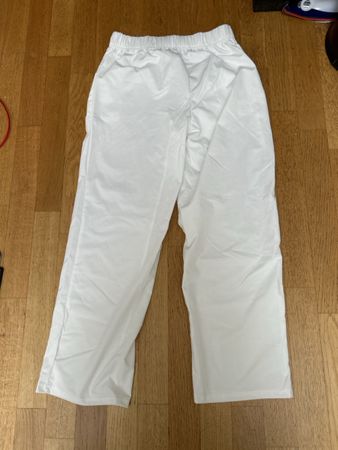 Hose weiss und grau Grösse L neu