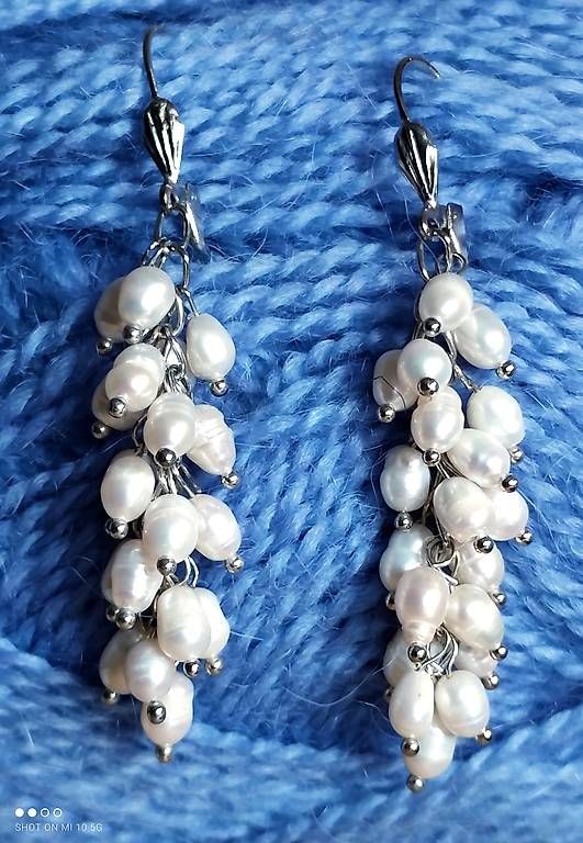 Orecchini pendenti & Orecchini a lobo: Boucles d'oreilles pendantes , perles. – Nuovo e nell'imballaggio originale da Chamoson venduto da OkGeo