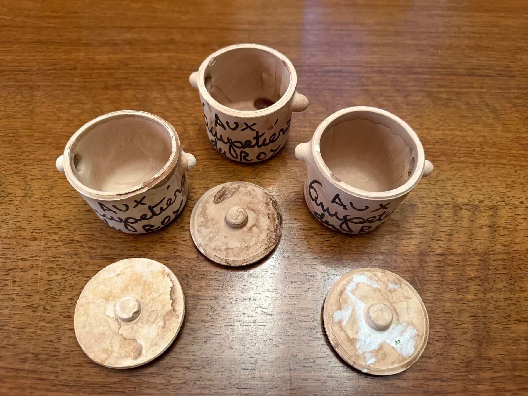Casseroles: 3 Gewürztöpfli mit Deckel – D'occasion à Erstfeld par Uhu1980 1