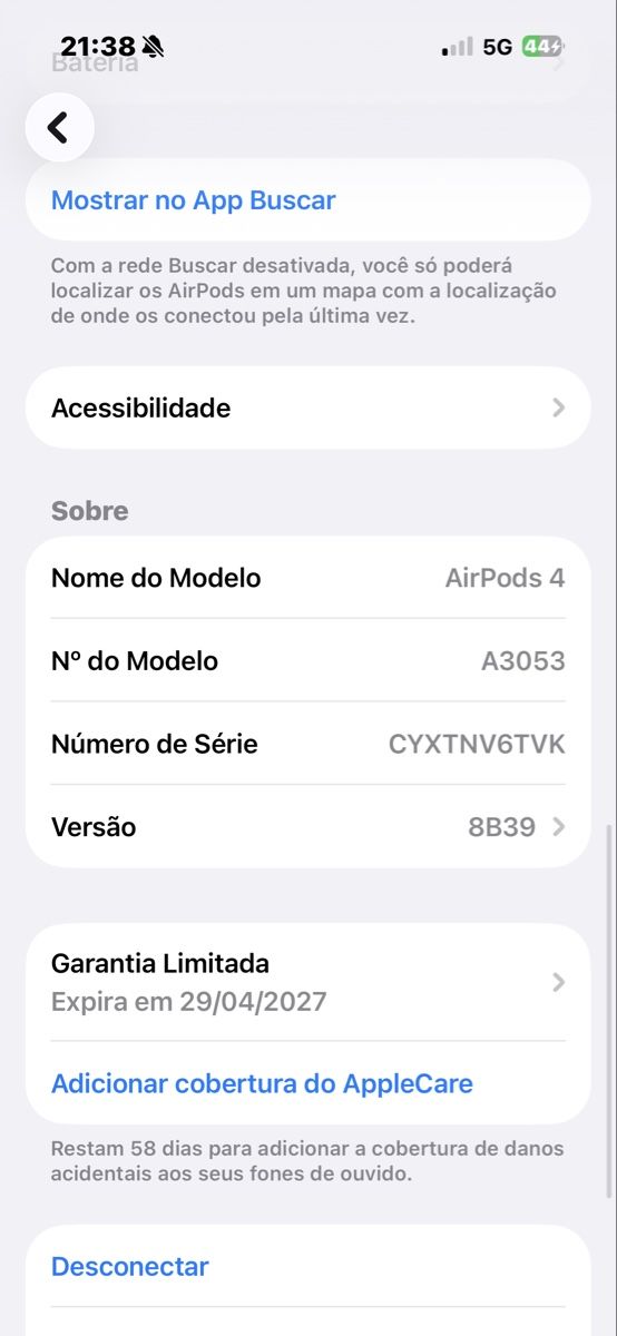 Apple Cuffie: Airpods 4 neu mit garantie – Nuovo (secondo la descrizione) da Villmergen venduto da Morena.gomess 1