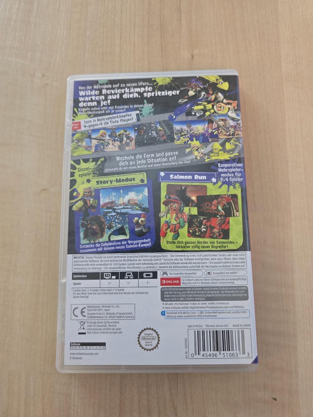 Spiele: Nintendo Switch Splatoon 3  – Gebraucht aus Frauenfeld von gus_6cbc 1