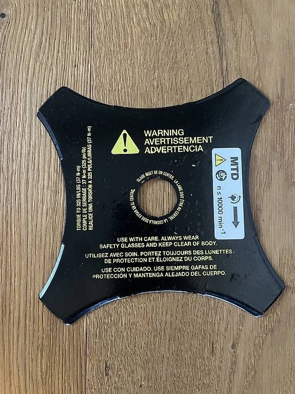 Mtd Tagliaerba: MTD Messer für Trimmer – Nuovo (secondo la descrizione) da Tägertschi venduto da Oktagon62