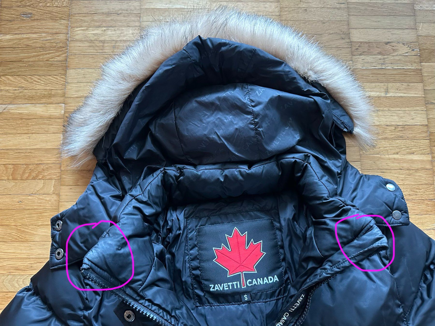Giacche & Cappotti: Winterjacke Zavetti Grösse S – Usato da Richterswil venduto da clahi 1