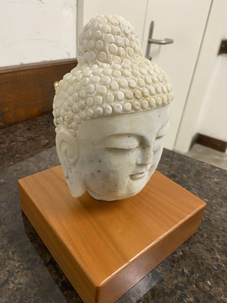 Skulpturen & Statuen: Buddha Kopf aus Marmor – Gebraucht aus Dietikon von brocki-eyra 7
