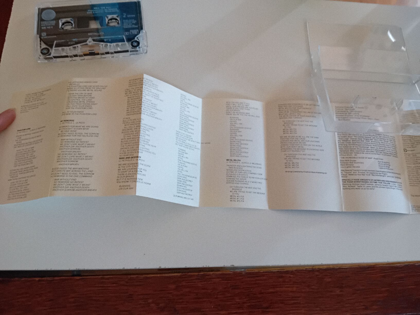 Musicassette: MC METALLICA KILL 'EM ALL – Usato da Biasca venduto da Old_6blh 4