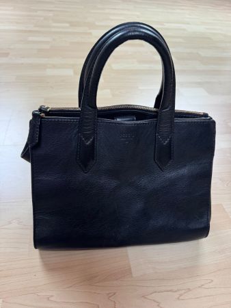 echte Leder Handtasche   Tasche schwarz    von Fossil