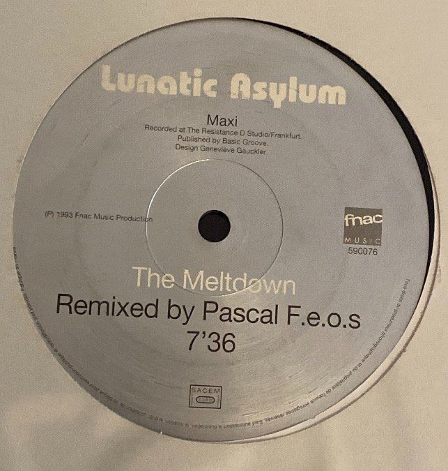 Dischi in vinile: Lunatic Asylum "The Meltdown" Remixed by Pascal F.e.o.s V... – Usato da Thun venduto da charles75 1