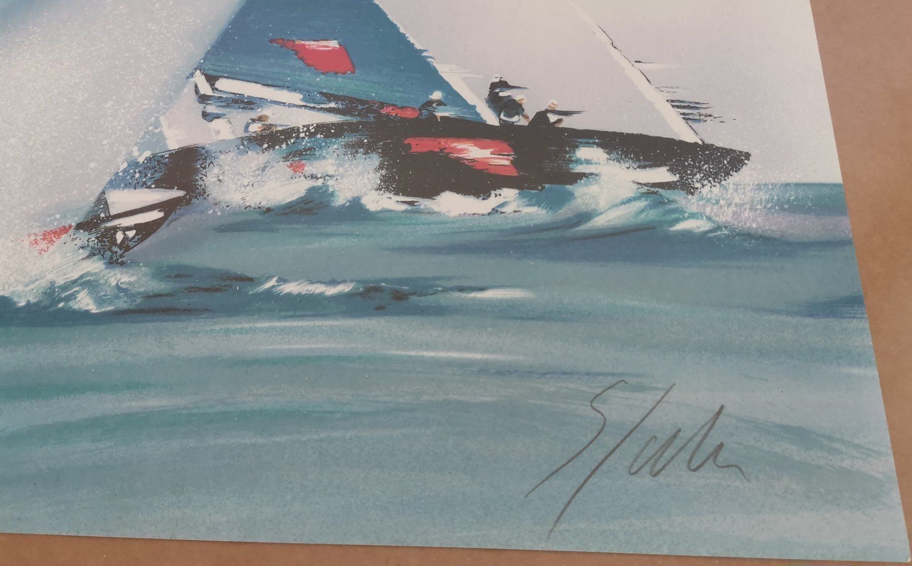 Grafica & Litografie: Victor Spahn, Regatta – Usato da Koblenz venduto da 70tschibu 2