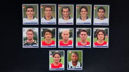 Panini UEFA Champions League 2006-2007 - Lot de 12 Stickers
