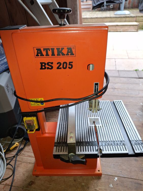 Atika BS 205 Bandsäge, wenig gebraucht, Top Zustand! (Gebraucht) in ...