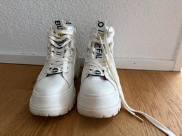 Buffalo Plateau Boots weiss Damen Grösse 37