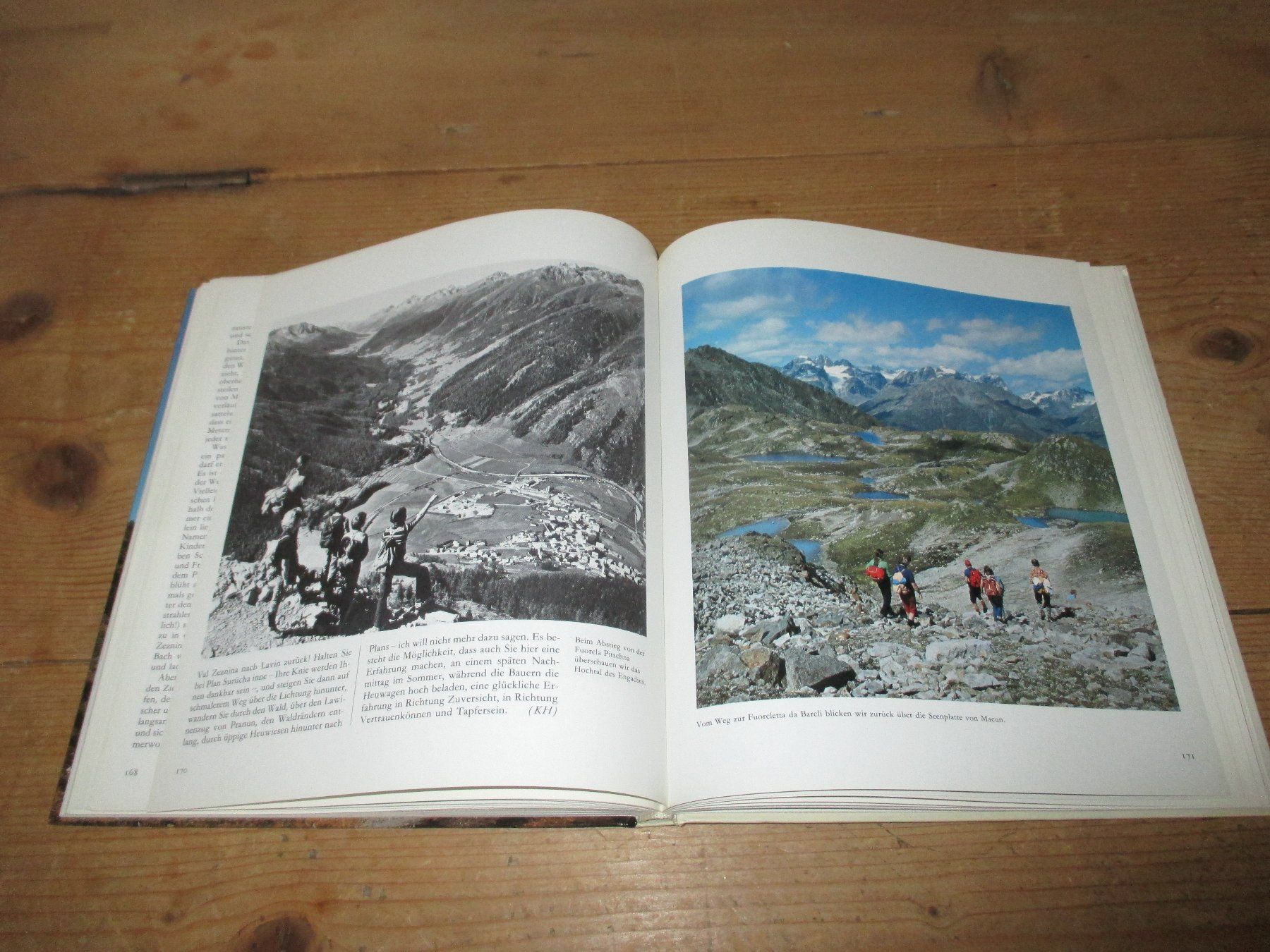 Bücher: Das Grosse Bündner Wanderbuch 1981 – Gebraucht aus Flims - Dorf von Stagediver 9