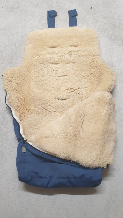 Kinderwagen Decke Naturally Sheepskins Lammfell Fußsack Kinderwagen - Wetterfest & Atmungsaktiv In Marine-Blau Sommer Fußsack Kinderwagen