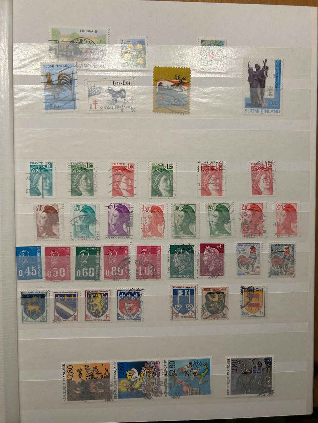 Alle Briefmarken: Briefmarkenalbum diverse Länder – Gebraucht aus Zollikon von Xblanka 1