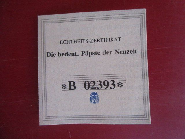 Medaillen: GIGANT: Papst Benedictus XVI - 70 mm - PP – Neu (gemäss Beschreibung) aus Luzern von Horoskop1 2