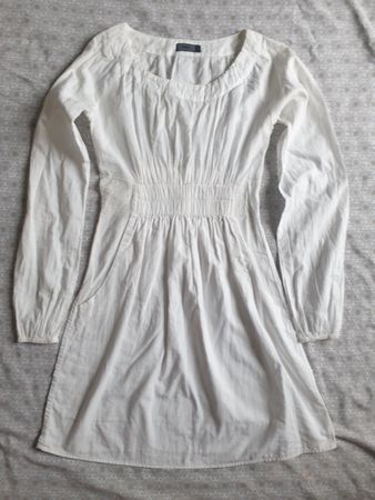 ONLY Weisses Sommerkleid Grösse XS 34 Baumwolle