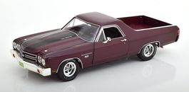 Chevrolet El Camino Pick Up 1970 dunkelrot met. / matt-